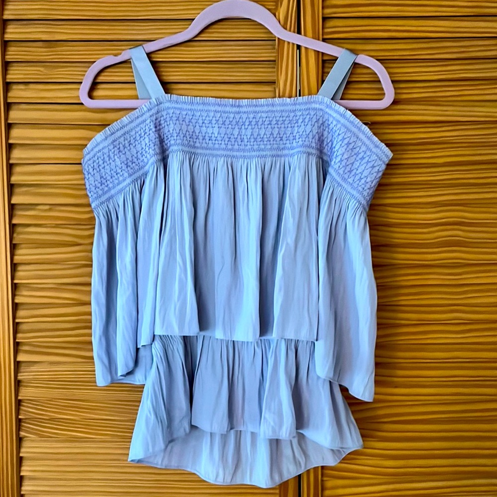 Ramy Brook flirty top.